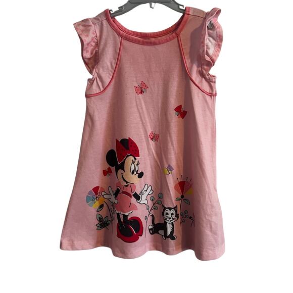 Disney Nightgown Minnie Mouse Size 3 Pink - Picture 1 of 7